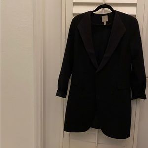 H&M Black Dress Blazer